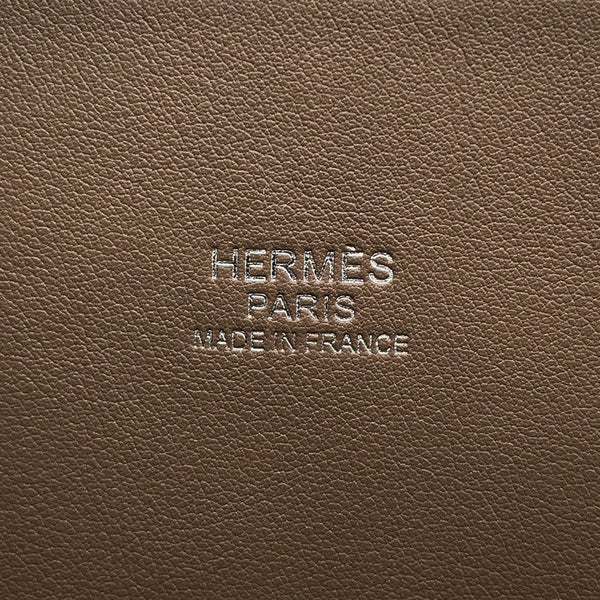 エルメス ハンドバッグ ボリード31 エトゥープ/シルバー金具 トリヨンクレマンス C刻印 2wayショルダー