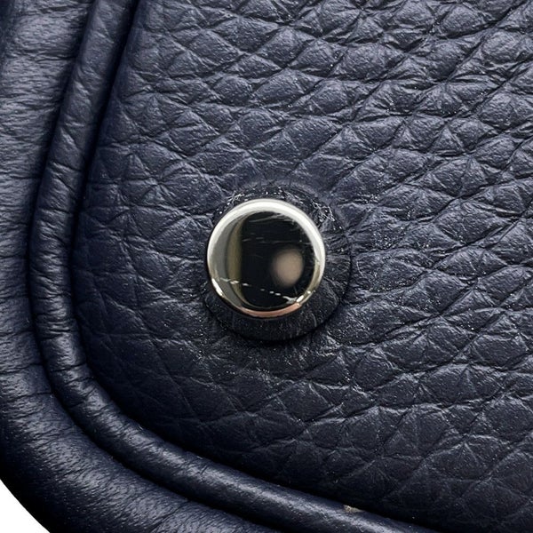 エルメス ハンドバッグ ピコタンロックPM ブルーニュイ/シルバー金具 トリヨンクレマンス K刻印