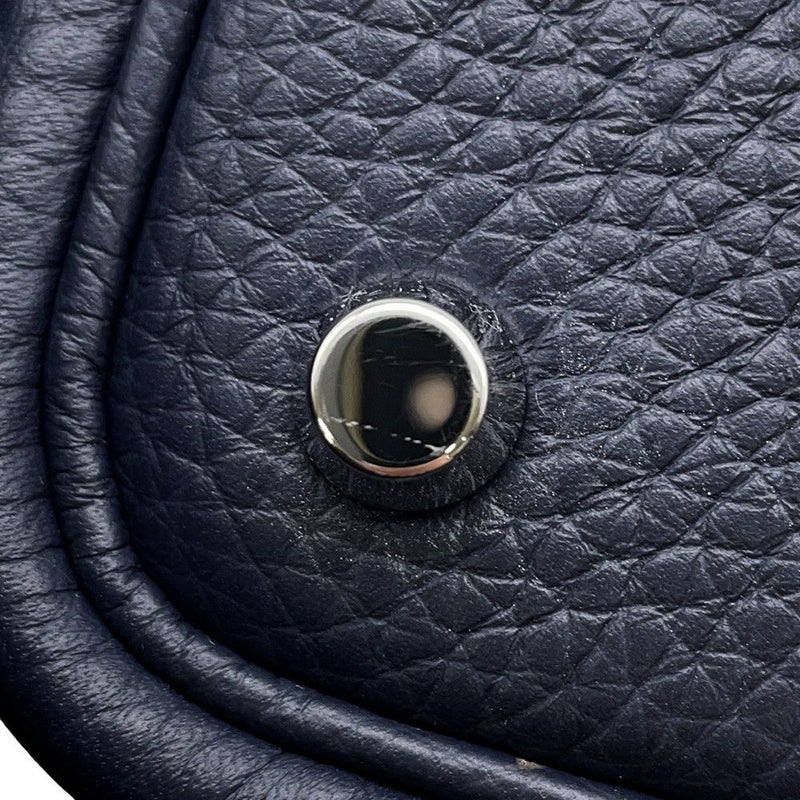 エルメス ハンドバッグ ピコタンロックPM ブルーニュイ/シルバー金具 トリヨンクレマンス K刻印