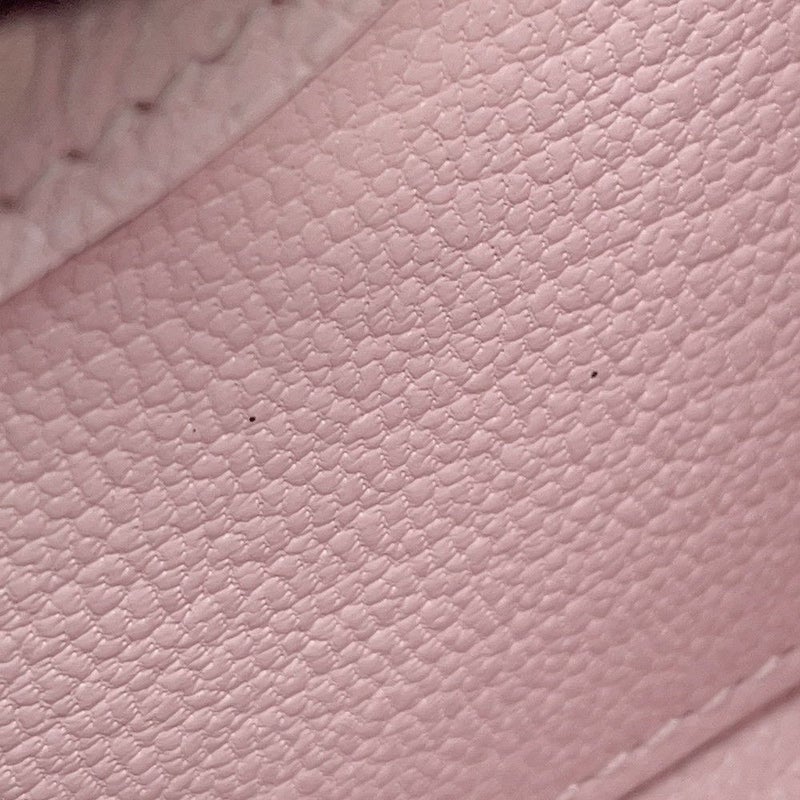 エルメス コインケース グレナン コンパクト ウォレット ローズサクラ/シルバー金具 スイフト K刻印