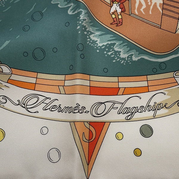 エルメス スカーフ カレ90 エルメス・フラッグシップ FLAG SHIP HERMES 2024春夏