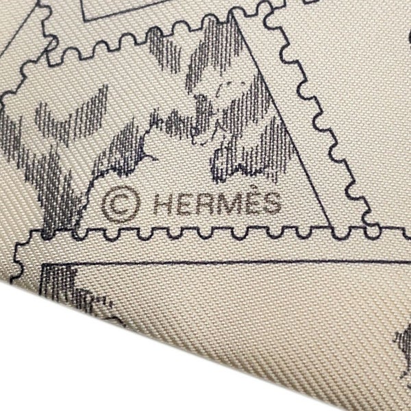 エルメス スカーフ ツイリー フォーブルの切手愛好家 HERMES シルクツイル 2025年秋冬