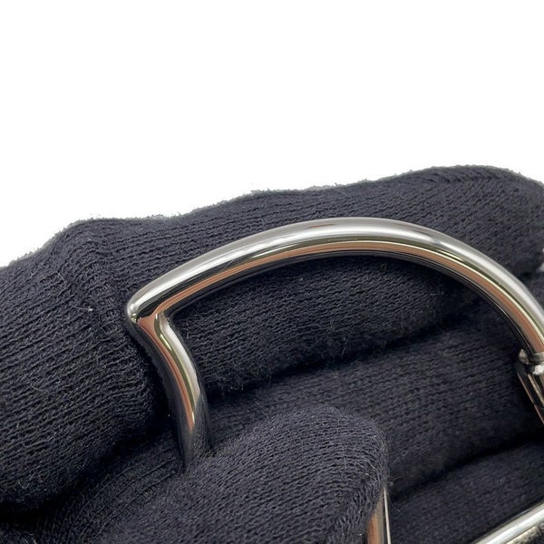 エルメス キーホルダー シュバル Cheval シルバー金具 HERMES キーリング