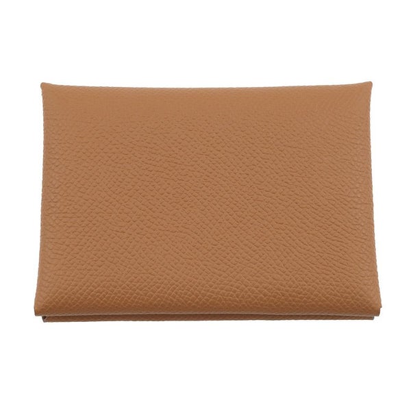 エルメス コインケース カルヴィ デュオ ゴールド/シルバー金具 エプソン B刻印 HERMES 財布