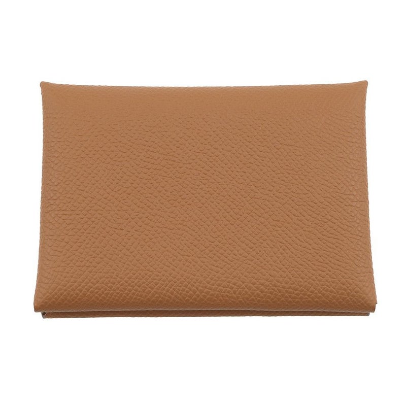 エルメス コインケース カルヴィ デュオ ゴールド/シルバー金具 エプソン B刻印 HERMES 財布