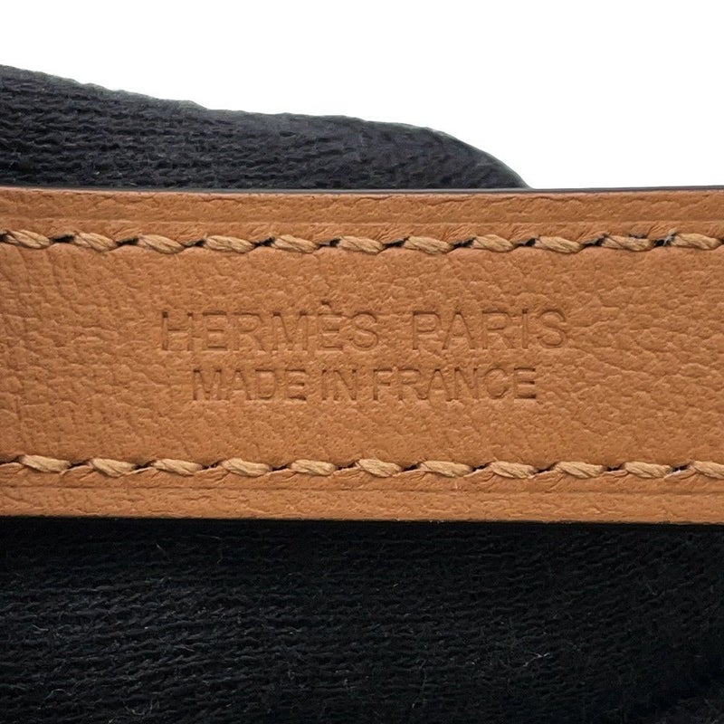 エルメス ポップH ベルト ブラック/ピンクゴールド金具 エプソン W刻印 サイズ75 HERMES べルト 黒