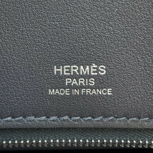 エルメス バーキン25 キャバン/ブルーサフィール/シルバー金具 スイフト/タフタージュ B刻印 HERMES Birkin ハンドバッグ