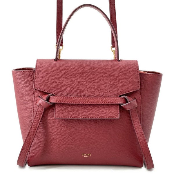 セリーヌ ハンドバッグ ベルトバッグ ナノ レザー 189003 CELINE 2way