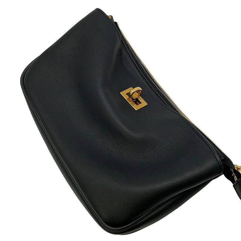 バレンシアガ ハンドバッグ ロデオ レザー 814111 BALENCIAGA 黒