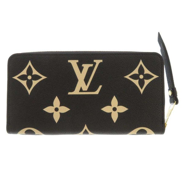 新品 ルイヴィトン 長財布 バイカラー モノグラム・アンプラント ジッピーウォレット M80481 LOUIS VUITTON 黒 ブラック