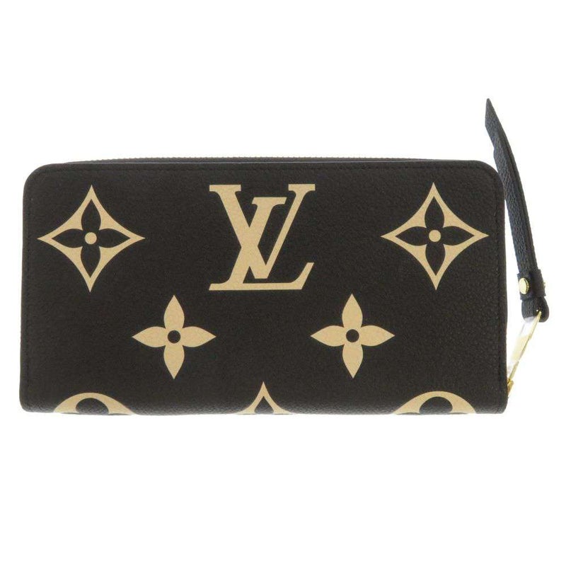 新品 ルイヴィトン 長財布 バイカラー モノグラム・アンプラント ジッピーウォレット M80481 LOUIS VUITTON 黒 ブラック