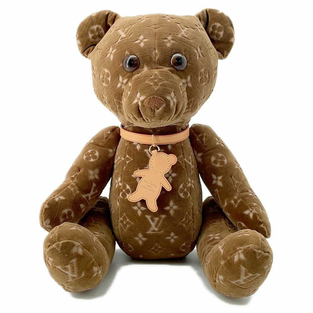 【LOUIS VUITTON 】ドゥドゥ テディベア GI0739 モノグラム Brand Max】ルイヴィトン・ヴィトン・エルメス・シャネル・カルティエ ぬいぐるみ