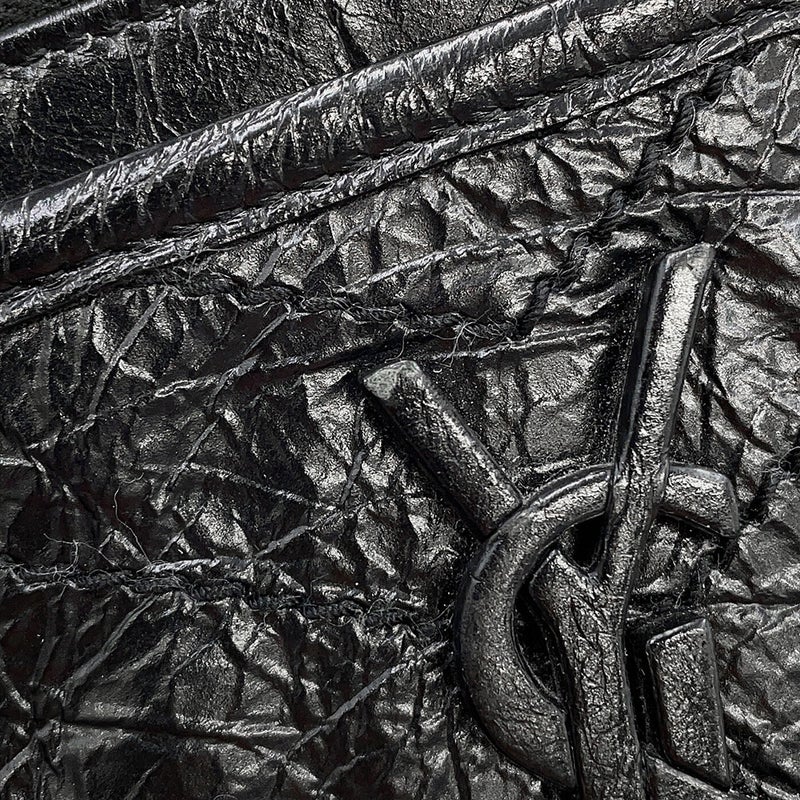 サンローランパリ ポーチ ニキ ビル レザー 583577 SAINT LAURENT PARIS 黒