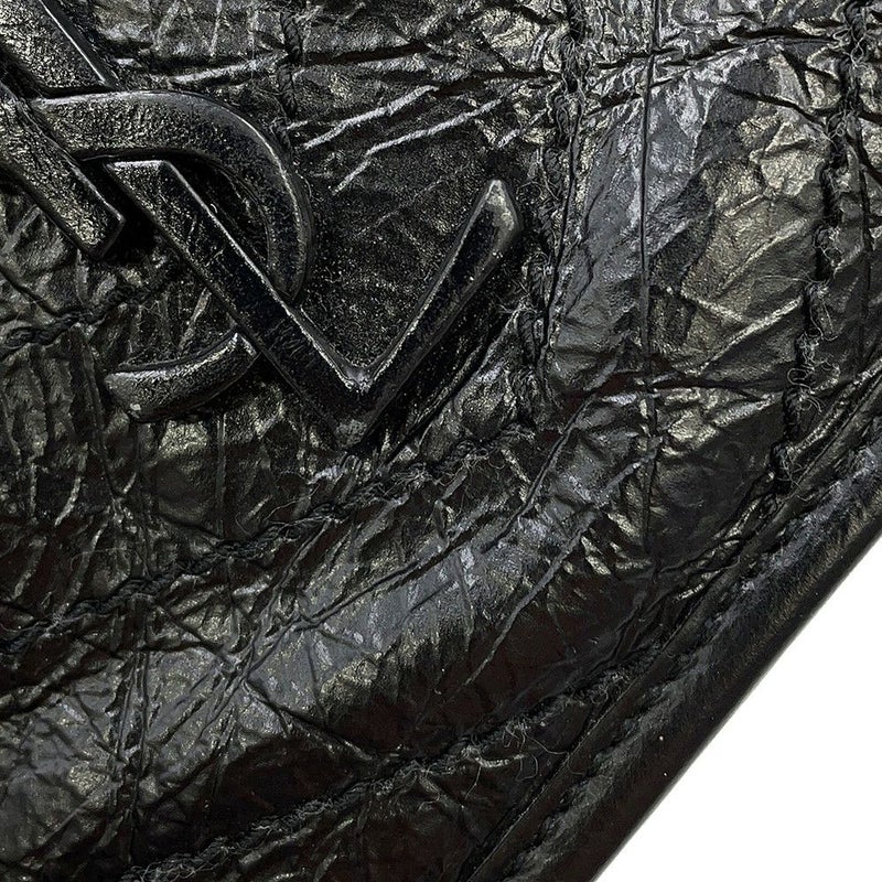 サンローランパリ ポーチ ニキ ビル レザー 583577 SAINT LAURENT PARIS 黒