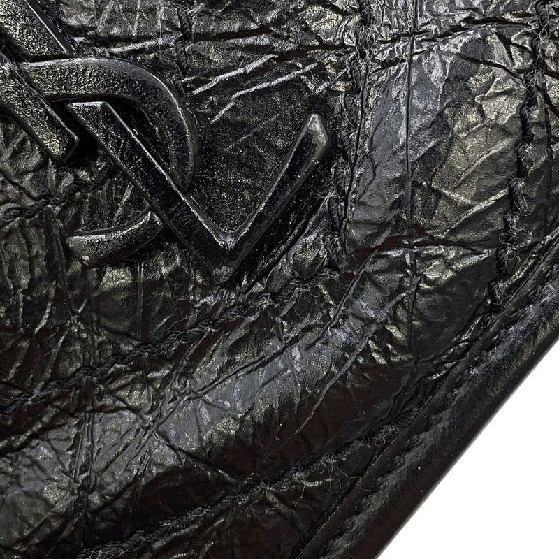 サンローランパリ ポーチ ニキ ビル レザー 583577 SAINT LAURENT PARIS 黒