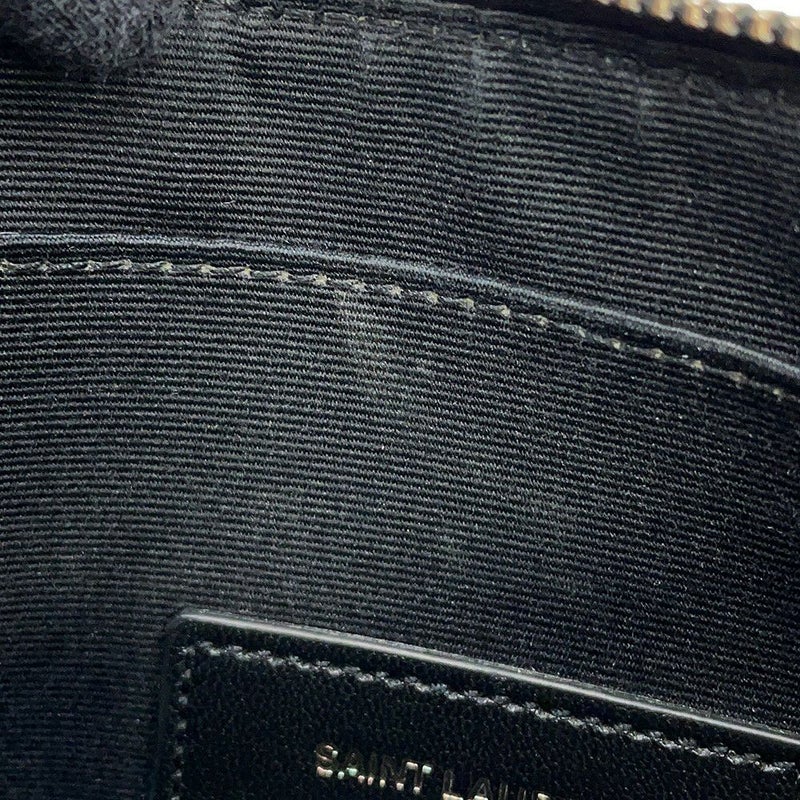 サンローランパリ ポーチ ニキ ビル レザー 583577 SAINT LAURENT PARIS 黒