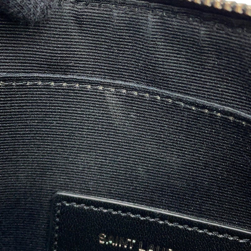 サンローランパリ ポーチ ニキ ビル レザー 583577 SAINT LAURENT PARIS 黒