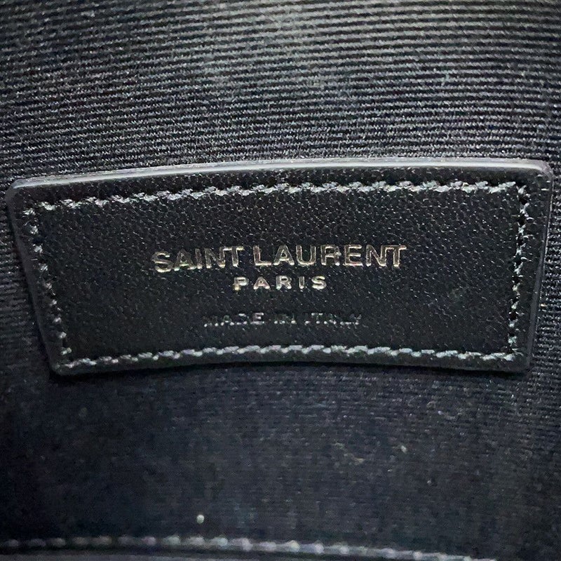 サンローランパリ ポーチ ニキ ビル レザー 583577 SAINT LAURENT PARIS 黒