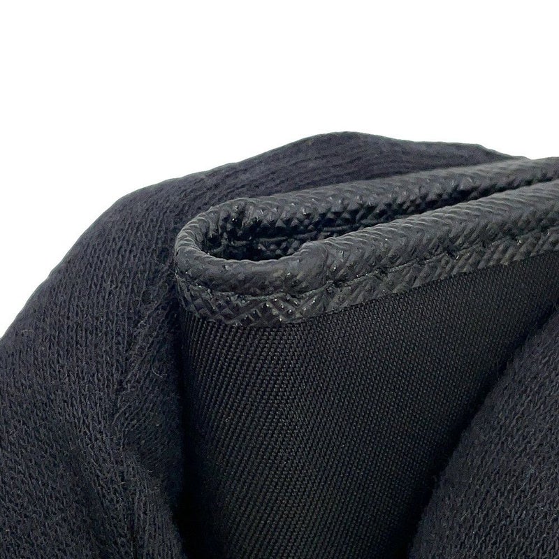 プラダ 二つ折り財布 Re-Nylon トライアングルロゴ コンパクトウォレット ナイロン 2ML049 PRADA 黒