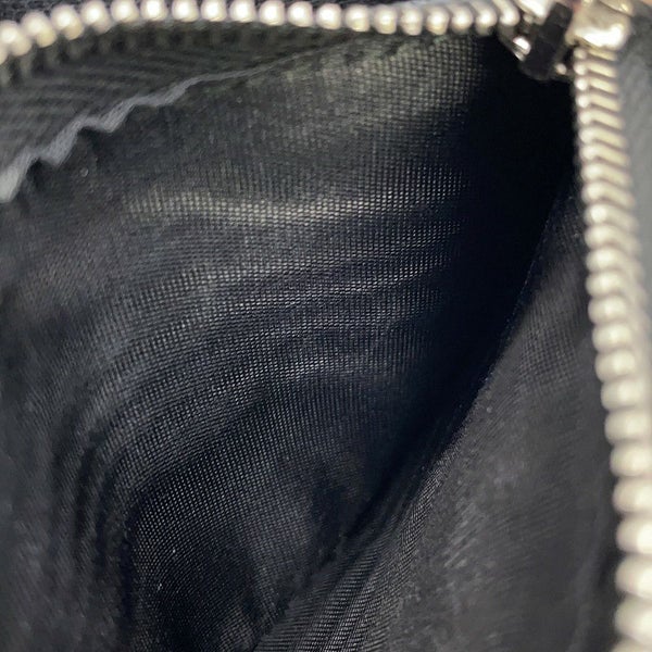 プラダ 二つ折り財布 Re-Nylon トライアングルロゴ コンパクトウォレット ナイロン 2ML049 PRADA 黒