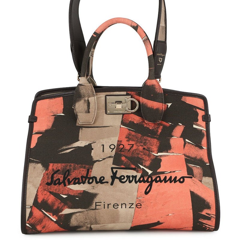 サルヴァトーレ・フェラガモ トートバッグ スタジオ ロゴ 212289 Ferragamo 2way