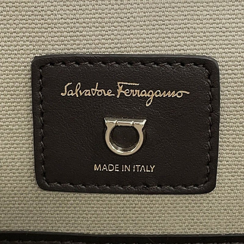 サルヴァトーレ・フェラガモ トートバッグ スタジオ ロゴ 212289 Ferragamo 2way