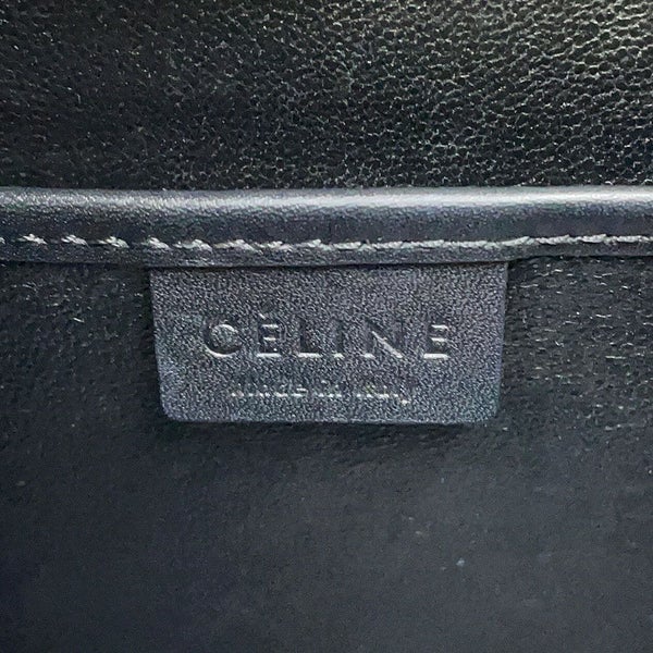 セリーヌ ハンドバッグ ラゲージ ナノショッパー リザード CELINE 2way 黒
