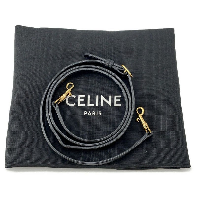 セリーヌ ハンドバッグ ベルトバッグ ナノ 189003 CELINE 2way 黒