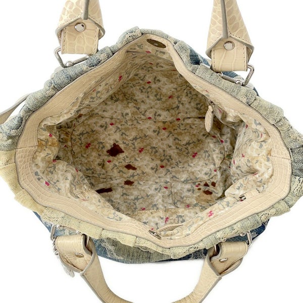 セリーヌ ハンドバッグ パリマカダム デニム CELINE 2way