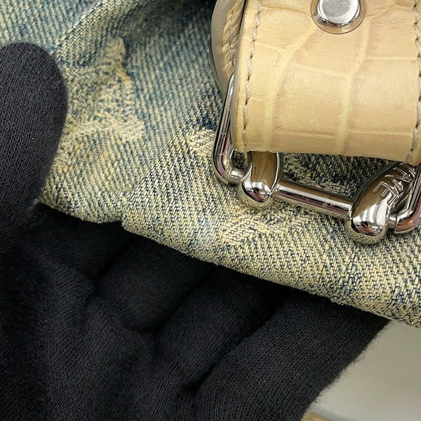 セリーヌ ハンドバッグ パリマカダム デニム CELINE 2way