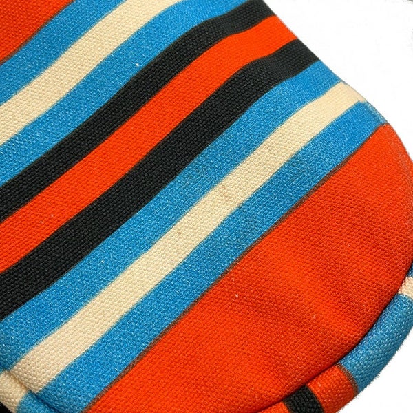 プラダ ショルダーバッグ トライアングルロゴ ストライプ キャンバス 2VH147 PRADA