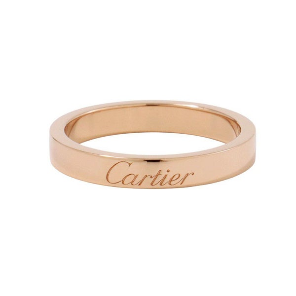 カルティエ リング C ドゥ カルティエ ウェディング K18PGピンクゴールド リングサイズ51 B4087200 Cartier 指輪