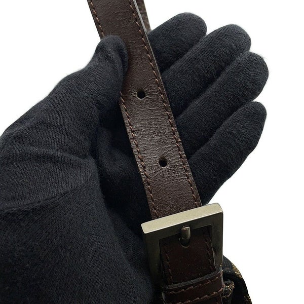 フェンディ ハンドバッグ ズッカ柄 マンマバケット キャンバス レザー 33492 FENDI ワンショルダー