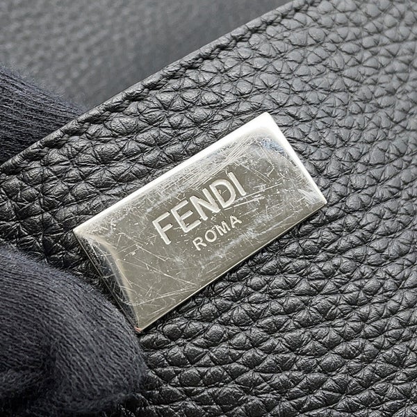 フェンディ リュック ピーカブー レザー 7VZ053 FENDI バッグパック 黒