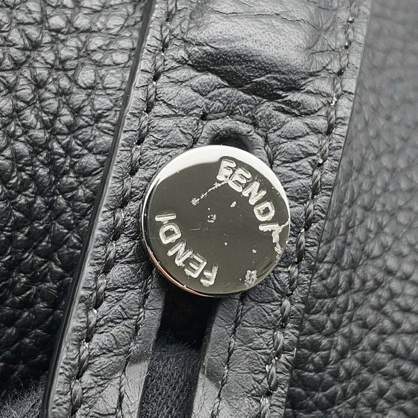 フェンディ リュック ピーカブー レザー 7VZ053 FENDI バッグパック 黒