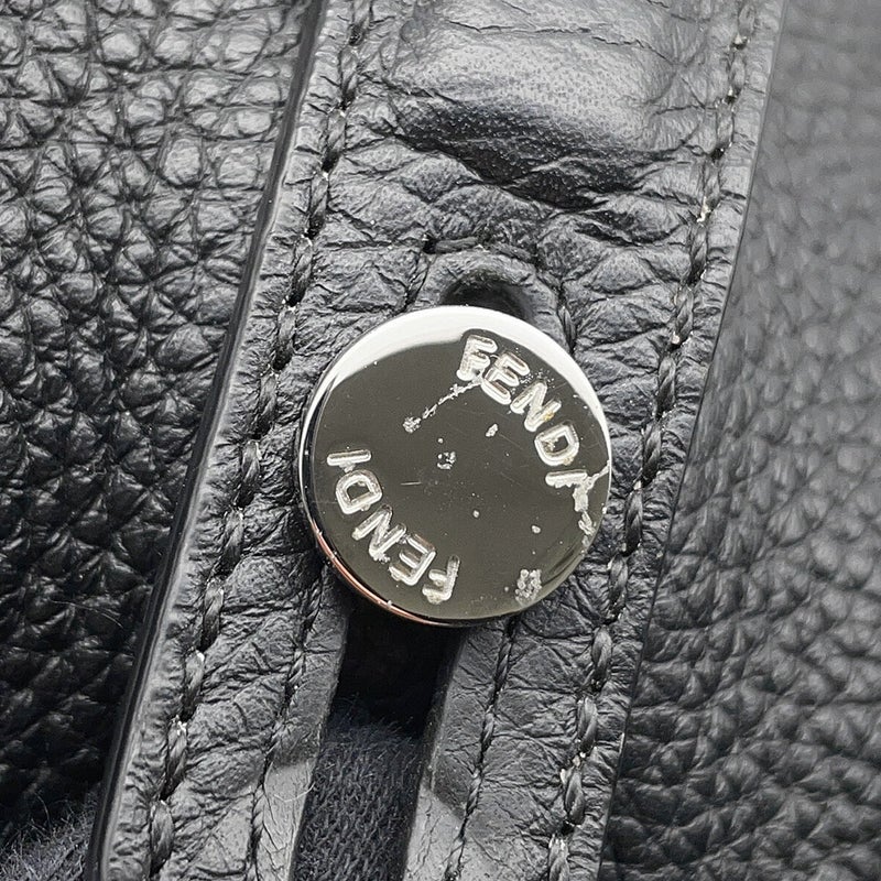 フェンディ リュック ピーカブー レザー 7VZ053 FENDI バッグパック 黒