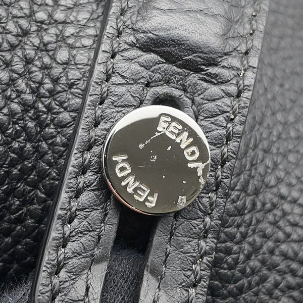 フェンディ リュック ピーカブー レザー 7VZ053 FENDI バッグパック 黒