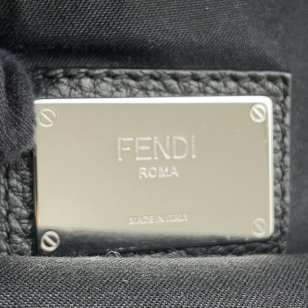 フェンディ リュック ピーカブー レザー 7VZ053 FENDI バッグパック 黒