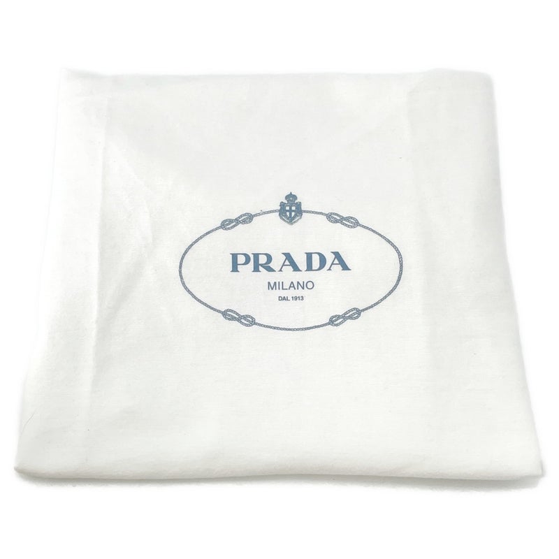 プラダ トートバッグ クロシェ ロゴ ラフィア 1BG392 PRADA