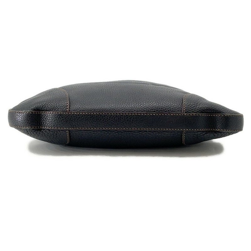 プラダ ショルダーバッグ ロゴ レザー BT0531 PRADA 黒