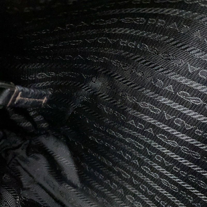 プラダ ショルダーバッグ ロゴ レザー BT0531 PRADA 黒