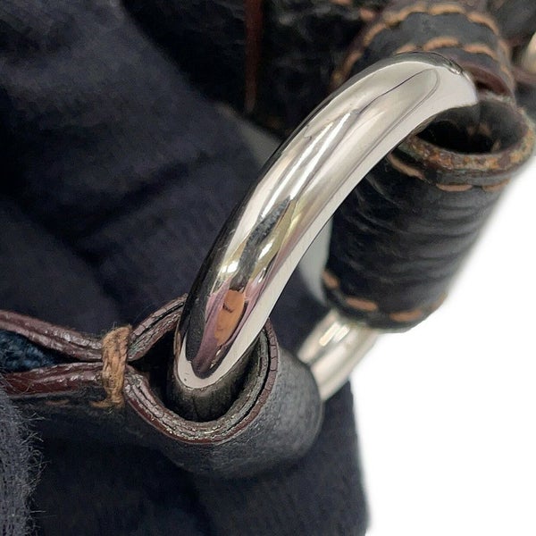 プラダ ショルダーバッグ ロゴ レザー BT0531 PRADA 黒