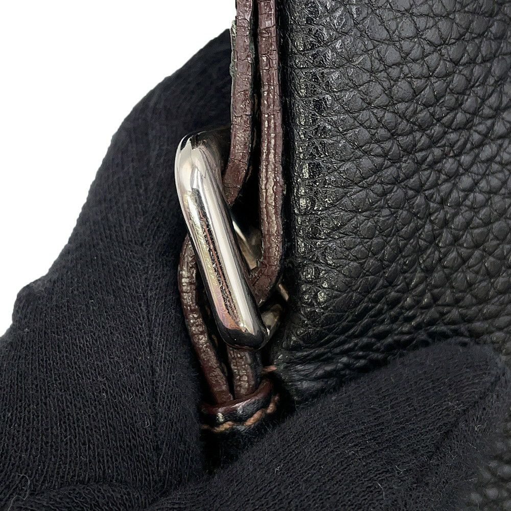 プラダ ショルダーバッグ ロゴ レザー BT0531 PRADA 黒 安心保証