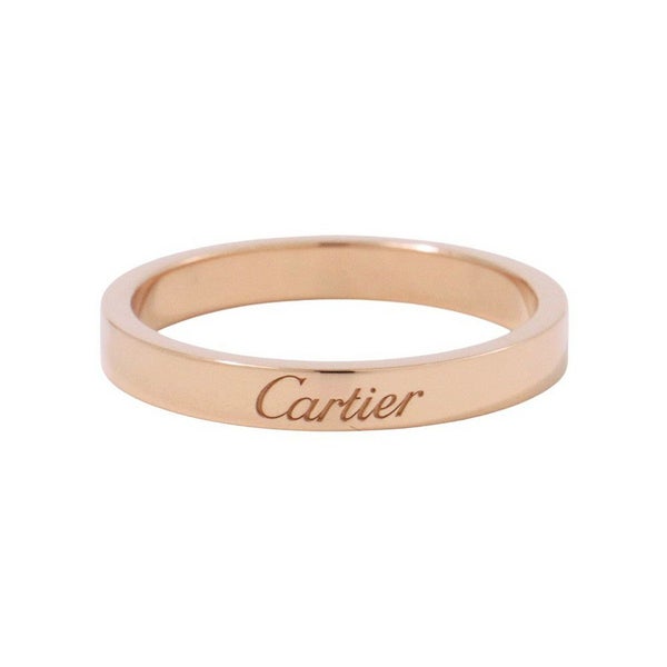 カルティエ リング C ドゥ カルティエ ウェディング K18PGピンクゴールド リングサイズ59 B4087200 Cartier 指輪