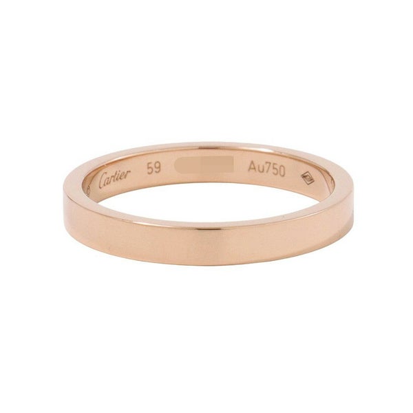 カルティエ リング C ドゥ カルティエ ウェディング K18PGピンクゴールド リングサイズ59 B4087200 Cartier 指輪