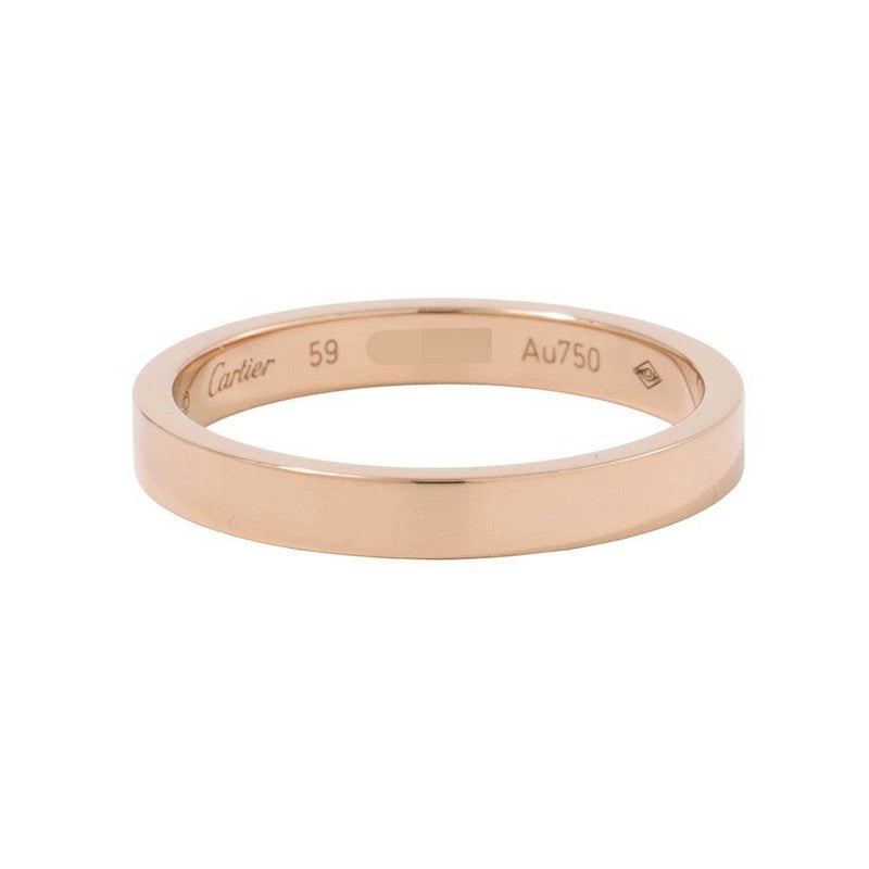 カルティエ リング C ドゥ カルティエ ウェディング K18PGピンクゴールド リングサイズ59 B4087200 Cartier 指輪