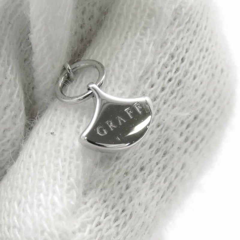 グラフ ネックレス パヴェ バタフライ ダイヤモンド ミニ ペンダント ダイヤ 計約0.55ct K18WGホワイトゴールド RGP550