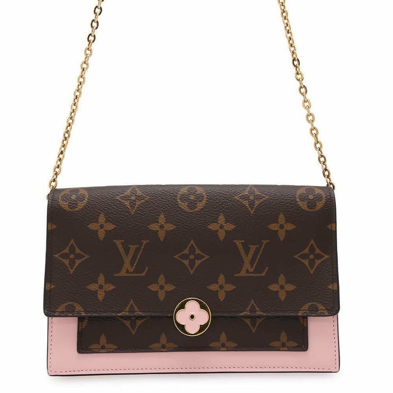 ルイヴィトン チェーンウォレット モノグラム ポルトフォイユ・フロール M67405 LOUIS VUITTON 財布 クラッチ ショルダー