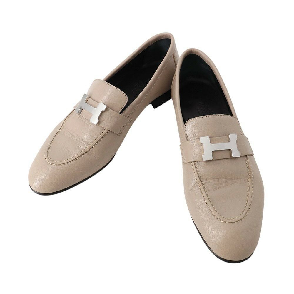 エルメス モカシン パリ レザー レディースサイズ36 1/2 HERMES 靴