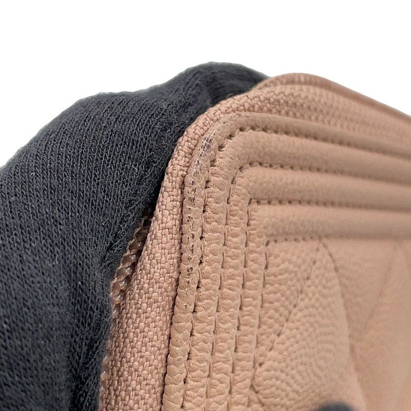 シャネル 長財布 ボーイシャネル ココマーク マトラッセ ラウンドジップウォレット A80815 CHANEL ラウンドファスナー